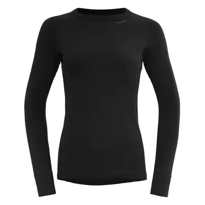 Devold Duo Active Merino Shirt Woman Black Bielizna termiczna