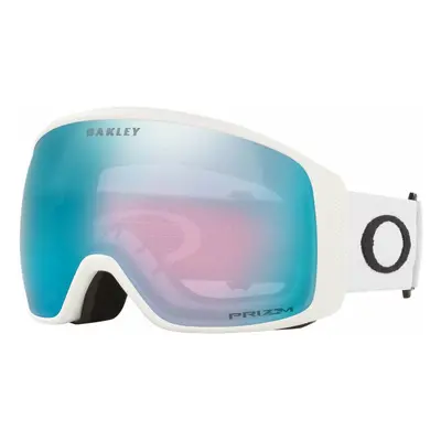 Oakley Flight Tracker Matte White/Prizm Sapphire Iridium Okulary narciarskie