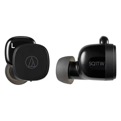 Audio-Technica ATH-SQ1TWBK Black Bezprzewodowe słuchawki douszne