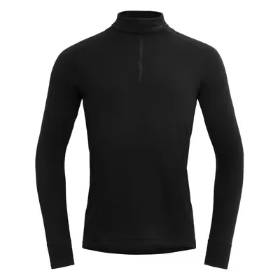 Devold Duo Active Merino Zip Neck Man Black Bielizna termiczna