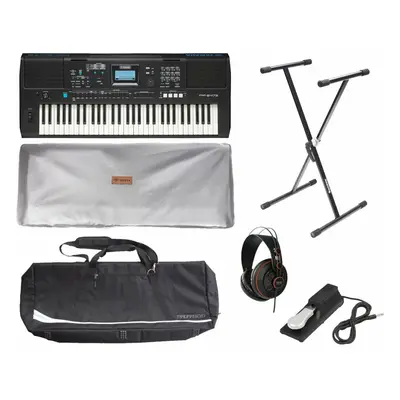 Yamaha PSR-E473 DELUXE SET Klawiatura z dynamiką