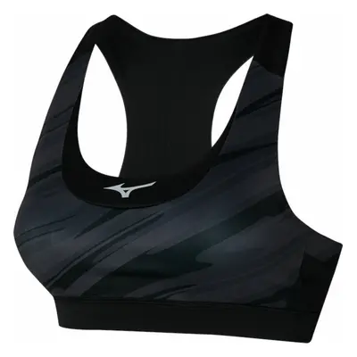 Mizuno Alpha Graphic Bra Black Biustonosz do biegania