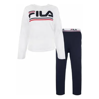 Fila FPW4105 Woman Pyjamas White/Blue Bielizna do fitnessa