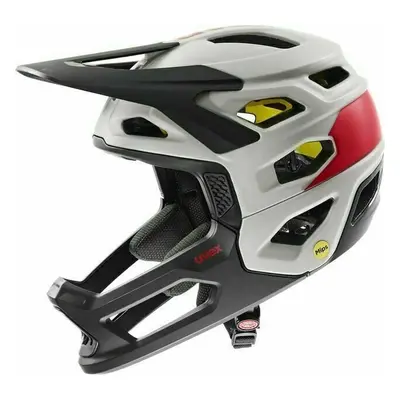 UVEX Revolt Mips Oak Brown/Red Kask rowerowy