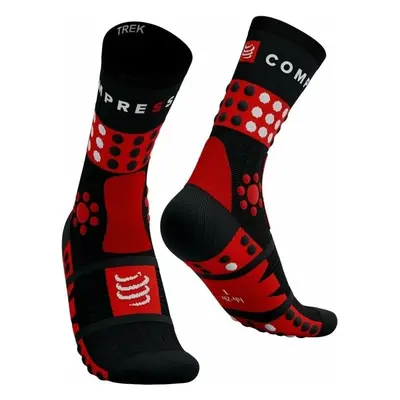 Compressport Trekking Black/Red/White T4 Skarpety do biegania