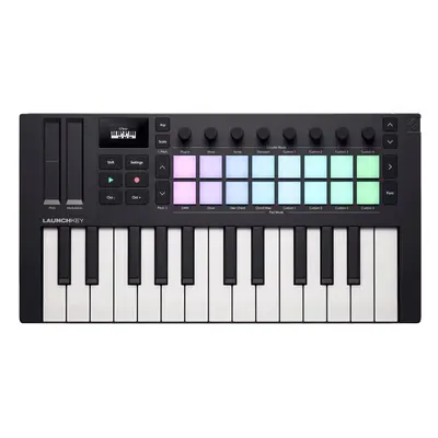 Novation Launchkey Mini MK4 Klawiatury sterujące do klawiszy Black