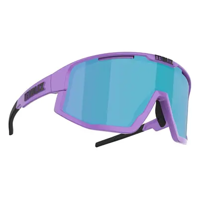 Bliz Fusion Matt Purple/Brown w Blue Multi Okulary sportowe