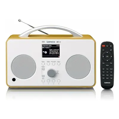 Lenco PIR-645WH White Radio internetowe