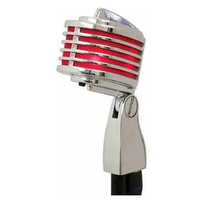 Heil Sound The Fin Chrome Body Red LED Mikrofon retro