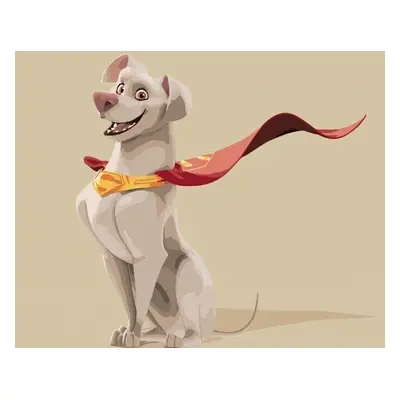 Zuty Malowanie po numerach Siedzące Krypto (DC League Of Super-Pets)