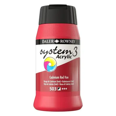 Daler Rowney System3 Farba akrylowa Cadmium Red Hue ml szt