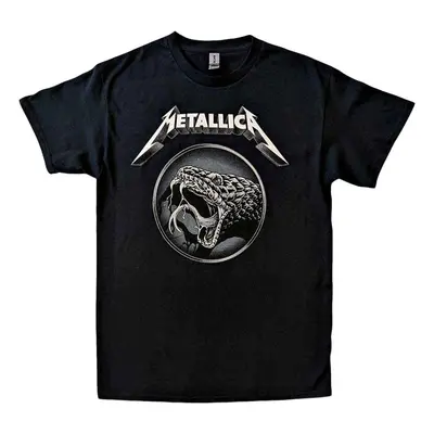 Metallica Koszulka Black Album Poster Unisex Black