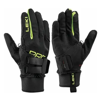 Leki PRC Shark Black/Neonyellow Rękawice narciarskie