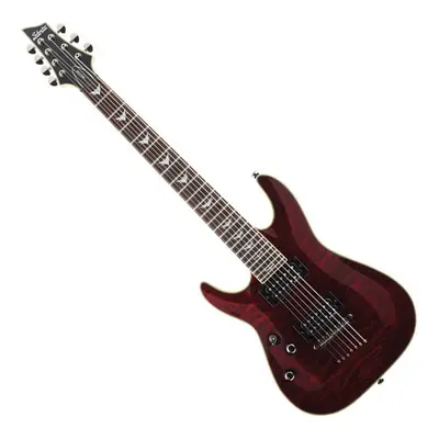 Schecter Omen Extreme-7 LH Black Cherry Gitara elektryczna