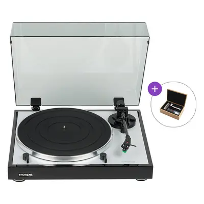 Thorens TD DD Black Gloss Cleaning SET Black Hi-Fi Gramofony