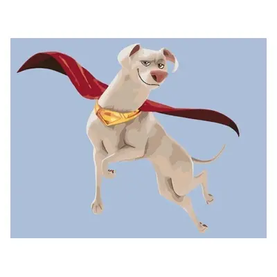 Zuty Malowanie po numerach Latające Krypto (DC League Of Super-Pets)