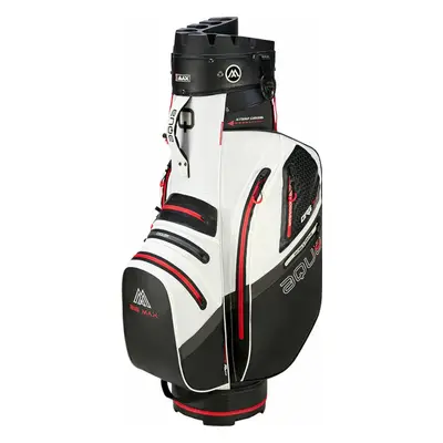 Big Max Aqua Silencio Organizer White/Black/Red Torba na wózek golfowy