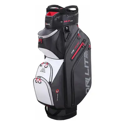 Big Max Dri Lite Style Charcoal/Black/White/Red Torba na wózek golfowy