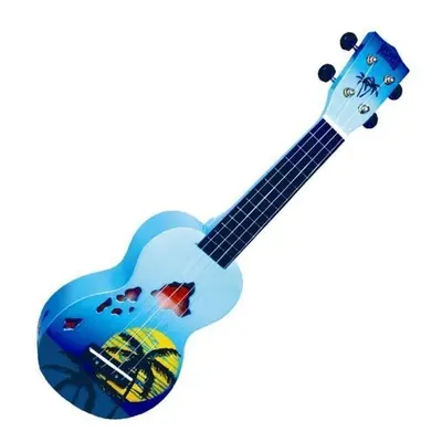 Mahalo Hawaii Hawaii Blue Burst Ukulele sopranowe