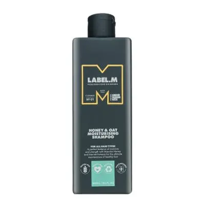 Label.M Honey & Oat Moisturising Shampoo szampon dla nawilżenia włosów ml