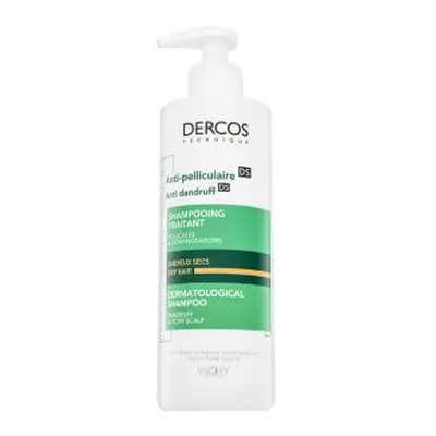 Vichy Dercos Anti-Dandruff Dry Hair Dermatological Shampoo szampon wzmacniający przeciw łupieżow