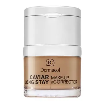 Dermacol Caviar Long Stay Make-Up & Corrector korektor z wyciągiem z kawioru i efektem wygładzaj