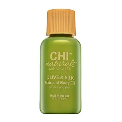 CHI Naturals with Olive Oil Olive & Silk Hair and Body Oil olejek do włosów i ciała ml