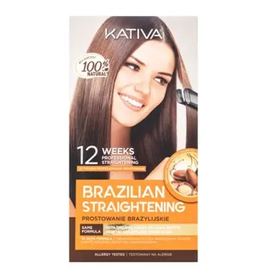 Kativa Brazilian Straightening Kit zestaw z keratyną do prostowania włosów ml