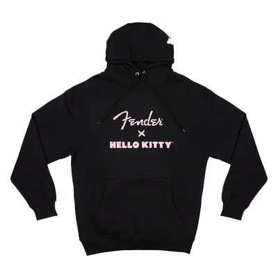 Fender HELLO KITTY LOGO HOODIE, BLK