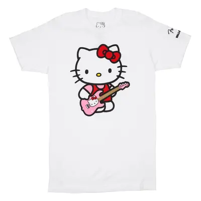 Fender HELLO KITTY SL LOGO TEE, WHT