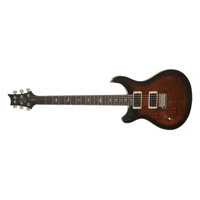 PRS SE Custom LH Violin Top Carve Black Gold Sunburst