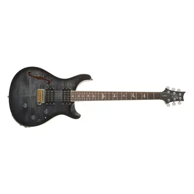 PRS SE Custom Semi-Hollow Piezo Charcoal Burst