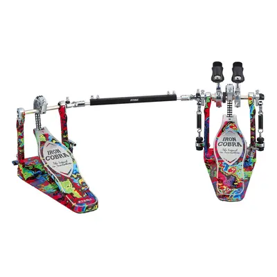 Tama 50th Limited Iron Cobra Marble Psychedelic Rainbow Rolling Gl