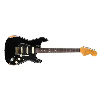Fender Custom Shop Strat HSS Relic Aged Black