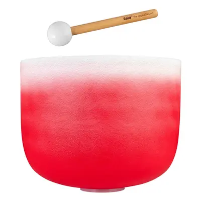 Sela Crystal Singing Bowl Chakra 14" - Red, Root, C (432Hz)