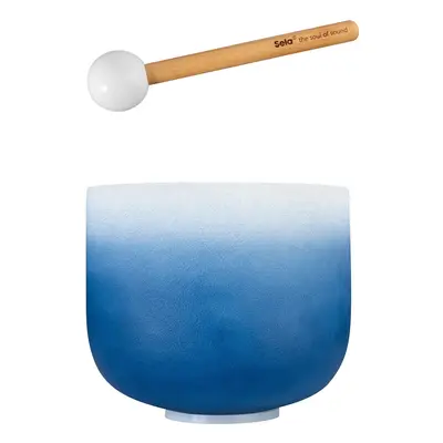 Sela Crystal Singing Bowl Chakra 9" - Indigo, Third Eye, A (432Hz)
