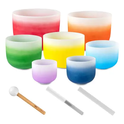 Sela Crystal Singing Bowl Chakra Set Hz