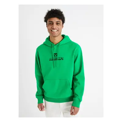 Celio Minecraft Bluza Zielony