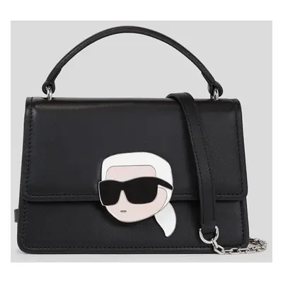 Karl Lagerfeld Ikonik 2.0 Leather Torebka Czarny