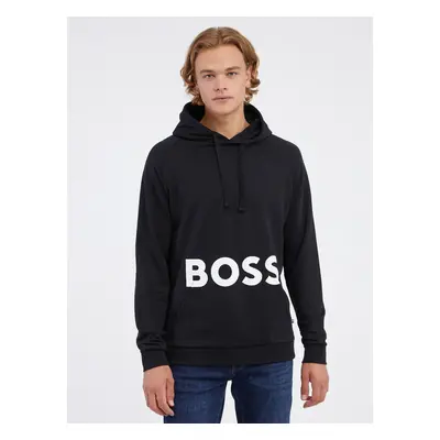 BOSS Bluza Czarny