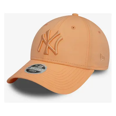 New Era New York Yankees Womens League Essential 9Forty Czapka z daszkiem Pomarańczowy