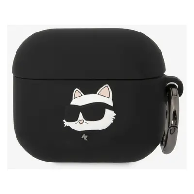 Karl Lagerfeld AirPods Black Etui na okulary Czarny