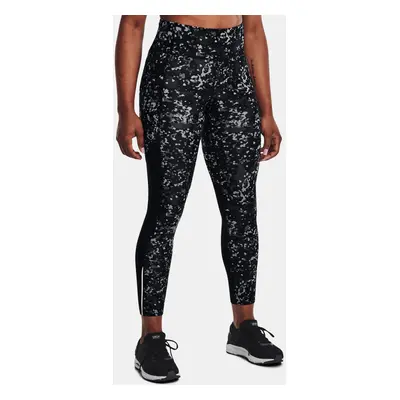 Under Armour UA Fly Fast Ankle Prt Tights Legginsy Czarny