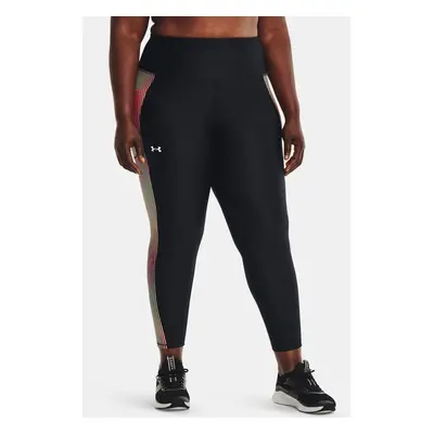 Under Armour HG 6M Panel Wow Ankle Legginsy Czarny