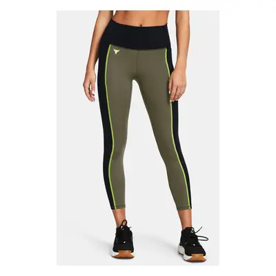 Under Armour Project Rock LG Clrblck Ankl Lg Legginsy Zielony