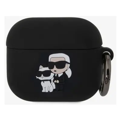 Karl Lagerfeld AirPods Black Etui na okulary Czarny