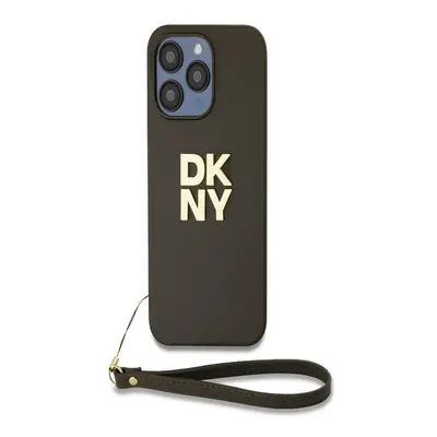 DKNY Etui na telefon Brązowy