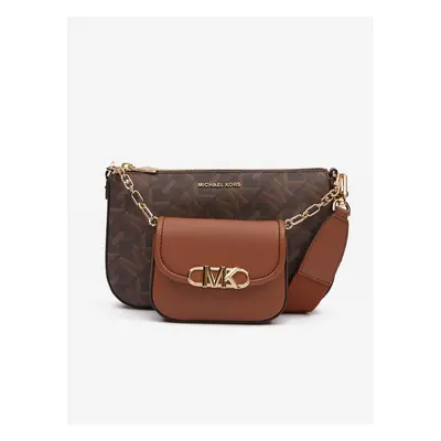 Michael Kors Parker Large MF Crossbody Torebka Brązowy