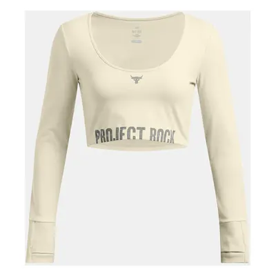 Under Armour Pjt Rck LG LS Workout Top Koszulka Brązowy