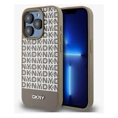 DKNY Etui na telefon Brązowy